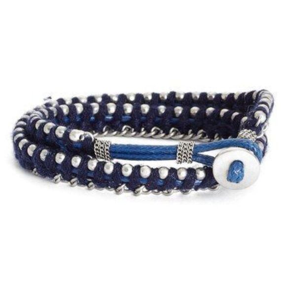 Nordstrom  Treasure and bond  Beaded Wrap Bracelet Set of 2 Pieces NWT 59 39 NAV - Picture 4 of 8